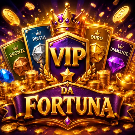 Representação dos cinco níveis do clube VIP, do Bronze ao Diamante